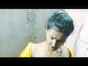Sexy Teen Village Wife Show Boobs Removing Her Yellow Blouse And Bit Shy Hindi Audio